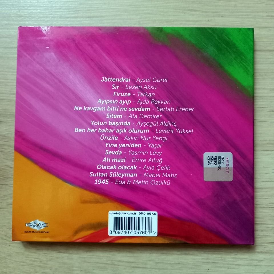 AYSEL'İN / SEZEN AKSU, AYSEL GÜREL, TARKAN, AJDA PEKKAN, SERTAB ERENER, ATA DEMİRER, YAŞAR, YASMIN LEVY, EMRE ALTUĞ, MABEL MATİZ  (2013) - CD 2.EL