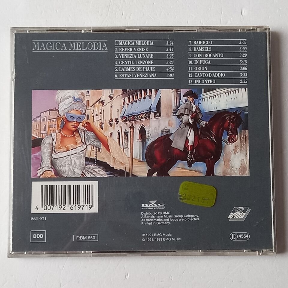 RONDO VENEZIANO – MAGICA MELODIA (1991) - CD 2.EL