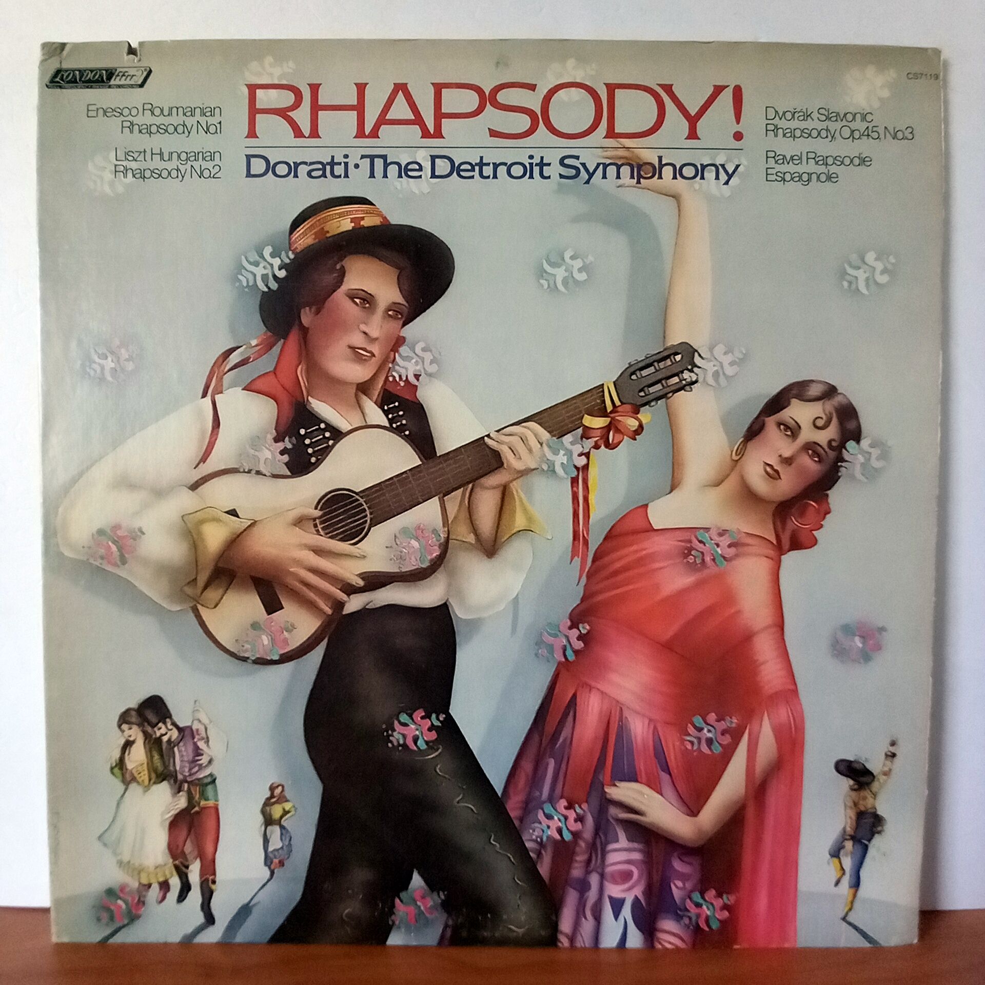 RHAPSODY! / THE DETROIT SYMPHONY ORCHESTRA, ANTAL DORATI (1979) - LP 2.EL PLAK