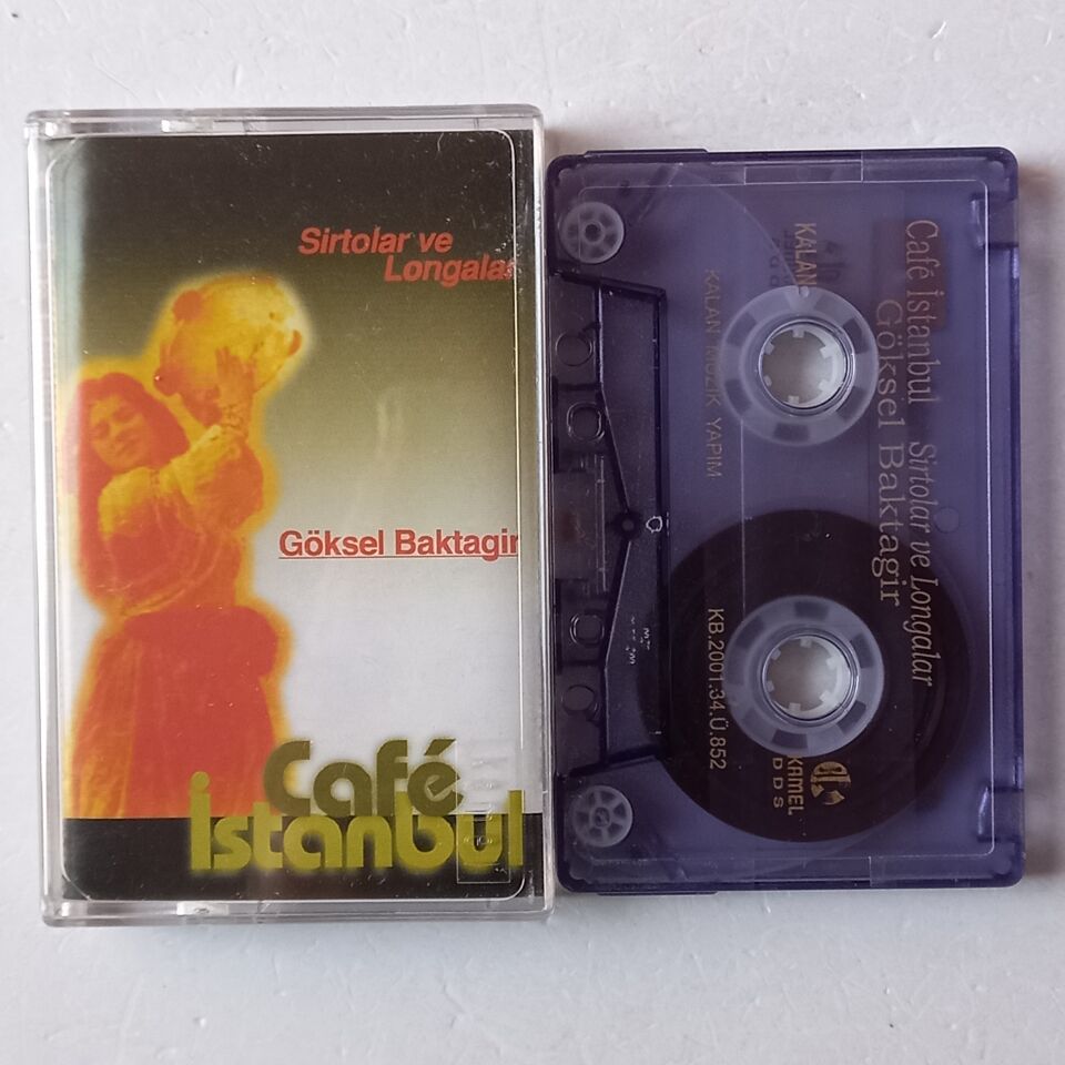 CAFE İSTANBUL / SİRTOLAR VE LONGALAR - GÖKSEL BAKTAGÖR (2001) - KASET 2.EL