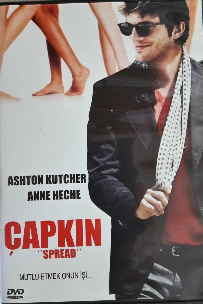 ÇAPKIN - SPREAD - ASHTON KUTCHER - ANNE HECHE - DVD 2.EL