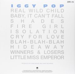 IGGY POP - BLAH BLAH BLAH (1986) - LP 180GR 2012 EDITION SIFIR PLAK