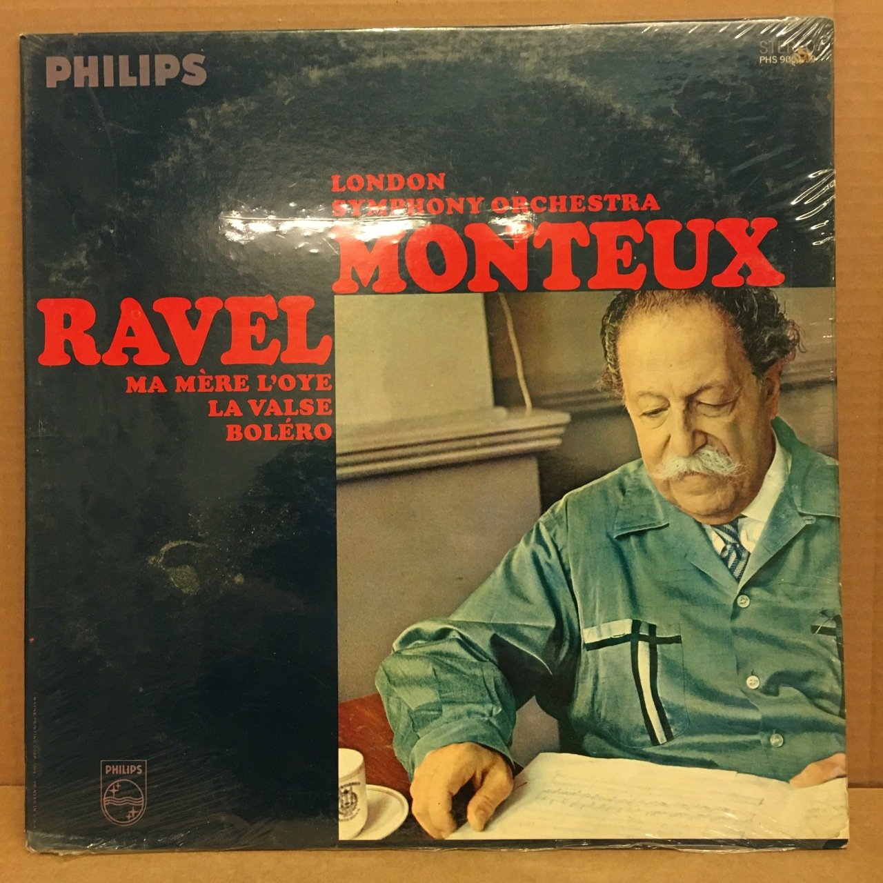 RAVEL MA MERE L'OYE LA VALSE BOLERO LSO PIERRE MONTEUX SIFIR PLAK