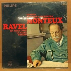 RAVEL MA MERE L'OYE LA VALSE BOLERO LSO PIERRE MONTEUX SIFIR PLAK