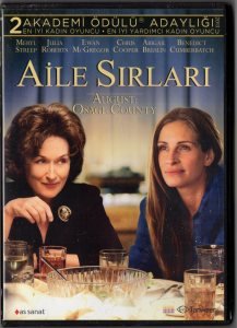 AİLE SIRLARI - AUGUST: OSAGE COUNTY - MERYL STREEP - JULIA ROBERTS - EWAN McGREGOR - DVD 2.EL