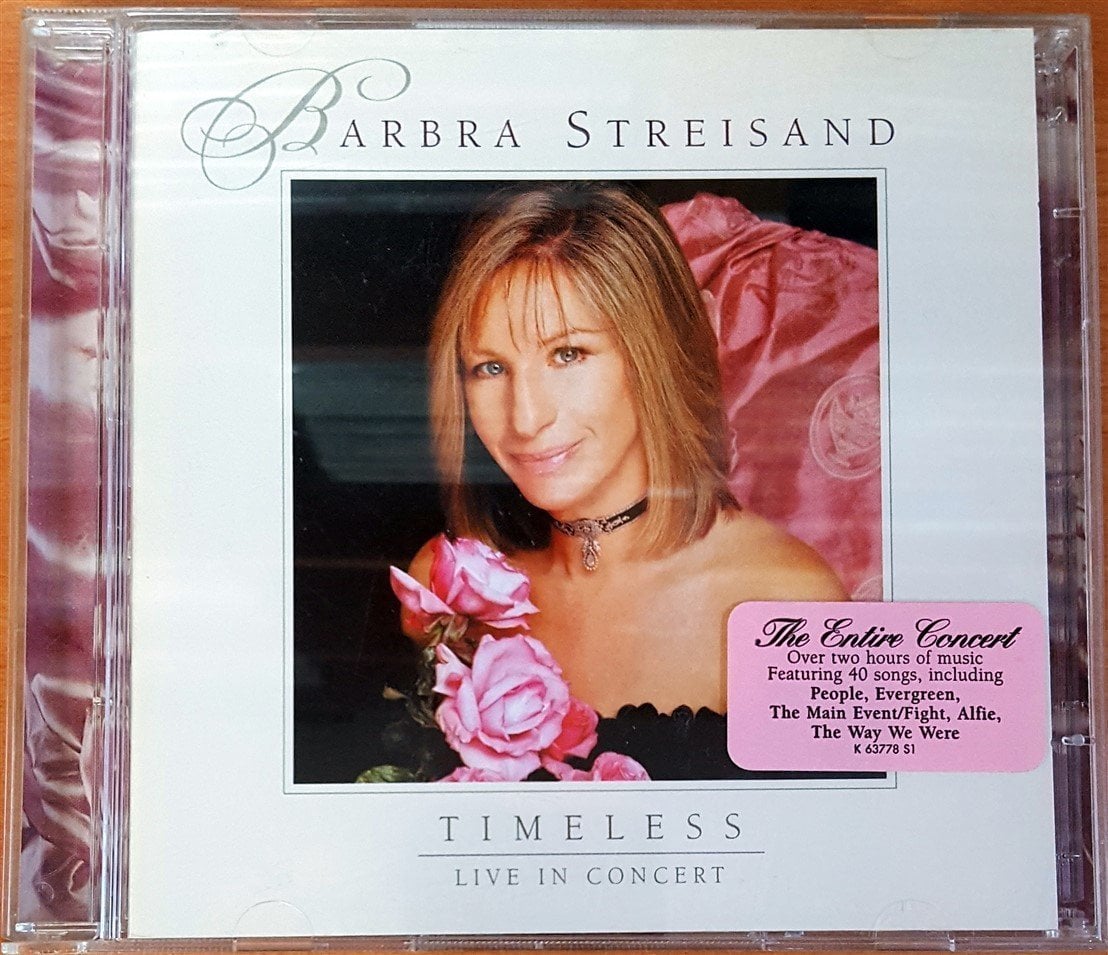 BARBRA STREISAND - TIMELESS / LIVE IN CONCERT 2CD 2.EL