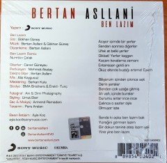 BERTAN ASLLANİ - BEN LAZIM (2017) SINGLE CD SIFIR