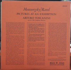 MOUSSORGSKY/RAVEL: PICTURES AT AN EXHIBITION, NBC SYMPHONY ORCHESTRA, ARTURO TOSCANINI - PLAK 2.EL