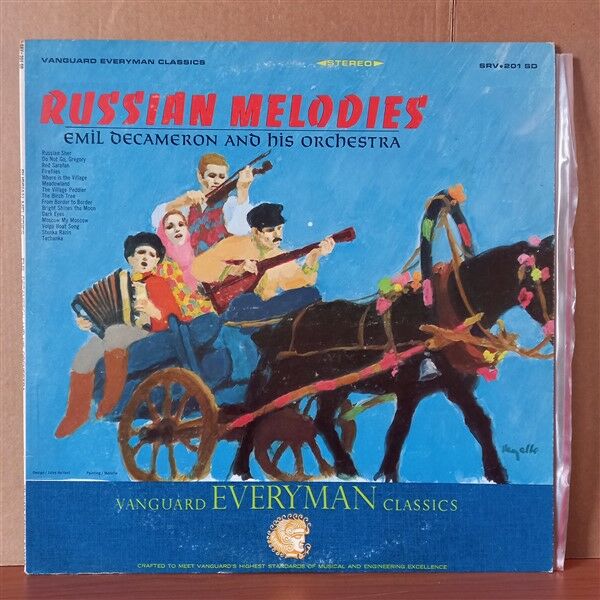 RUSSIAN MELODIES / EMIL DECAMERON AND HIS ORCHESTRA (1966) - LP 2.EL PLAK