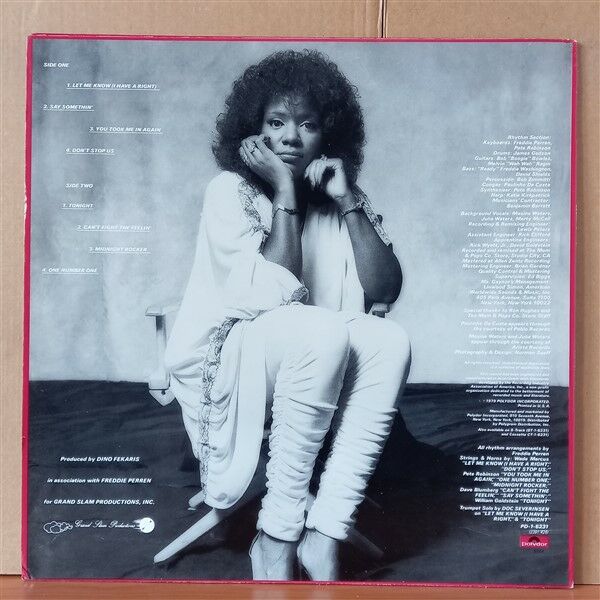 GLORIA GAYNOR – I HAVE A RIGHT (1979) - LP 2. EL PLAK