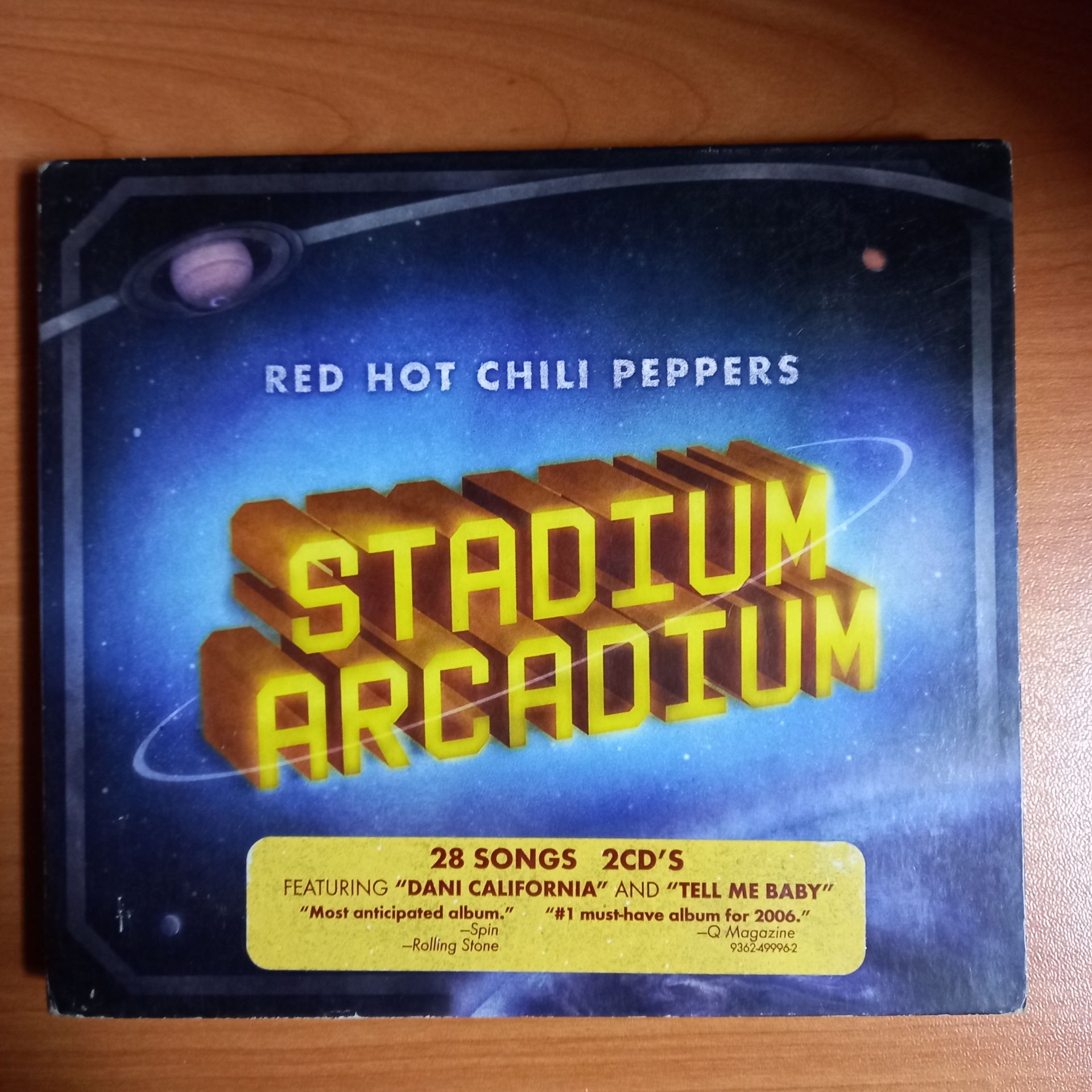 RED HOT CHILI PEPPERS – STADIUM ARCADIUM (2006) - 2CD DIGIPAK 2.EL