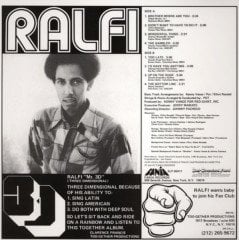 RALFI PAGAN - RALFI (1973) - PLAK SIFIR