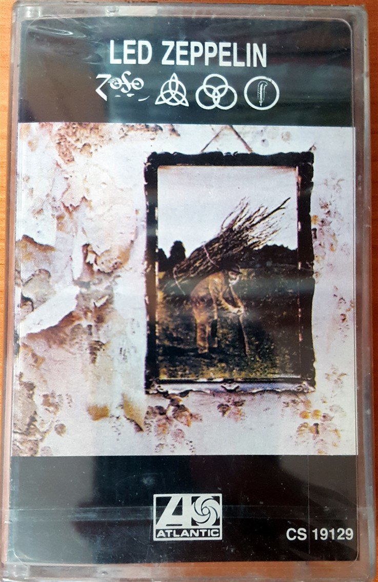 LED ZEPPELIN - IV (1991) MMY CASSETTE MADE IN TURKEY ''NEW''