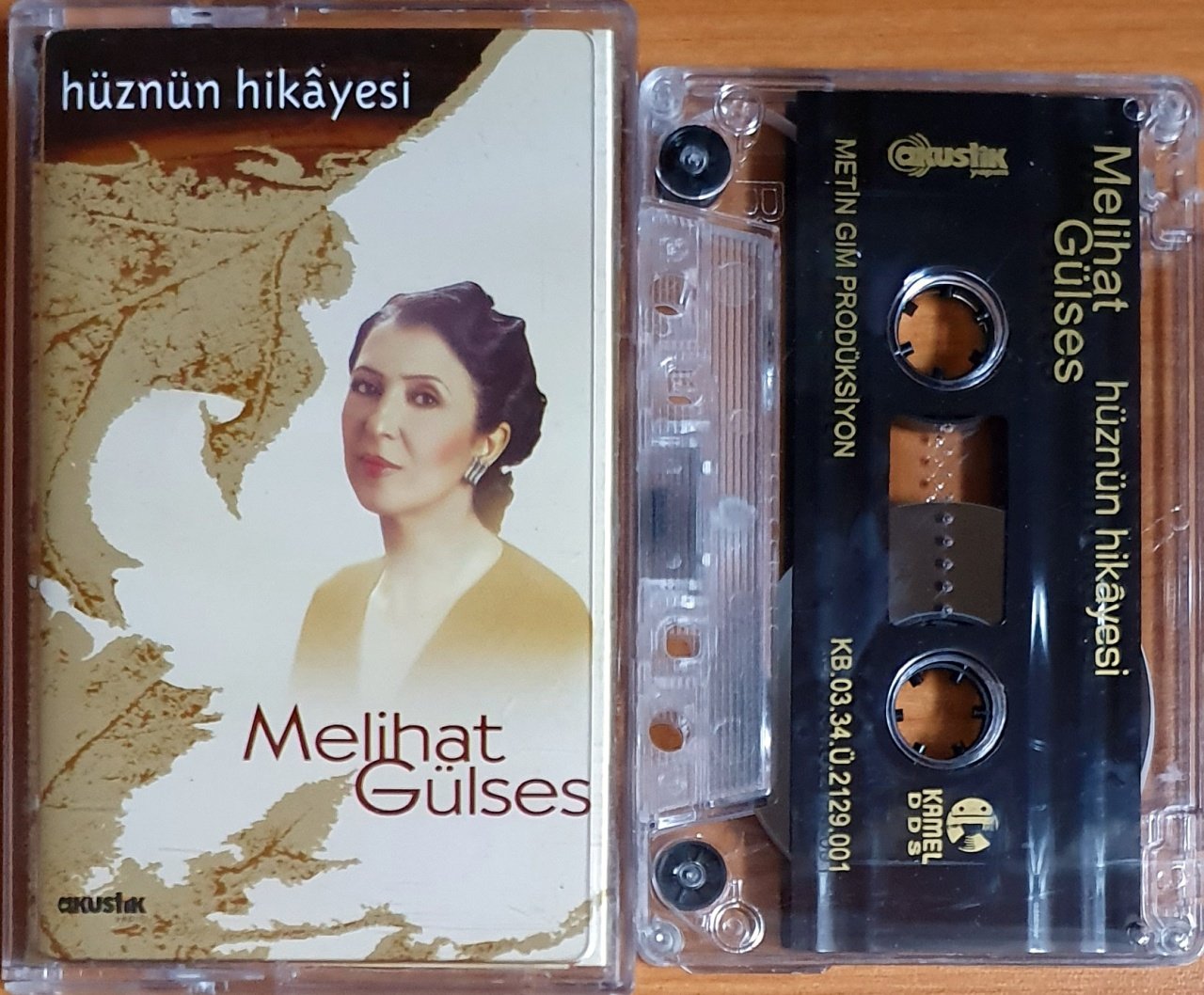 MELİHAT GÜLSES - HÜZNÜN HİKAYESİ (2003) - KASET AKUSTİK YAPIM 2.EL