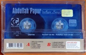 ABDULLAH PAPUR - ARŞİV SERİSİ 3 / TEZ GEL (2001) - KASET SIFIR