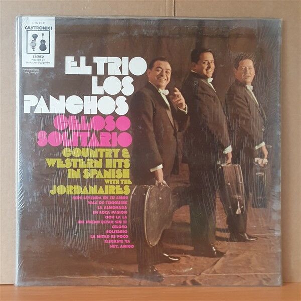 EL TRIO LOS PANCHOS - CELOSO SOLITARIO / COUNTRY & WESTERN HITS IN SPANISH (1967) - LP 2.EL PLAK