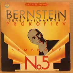 PROKOFIEV SYMPHONY NO.5 BERNSTEIN ISRAEL PHIL. 1980 2.EL PLAK