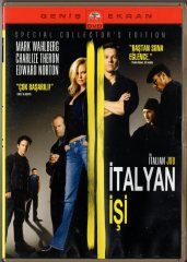 İTALYAN İŞİ - The ITALIAN JOB (2003) - MARK WAHLBERG - CHARLIZE THERON - EDWARD NORTON - DVD 2.EL