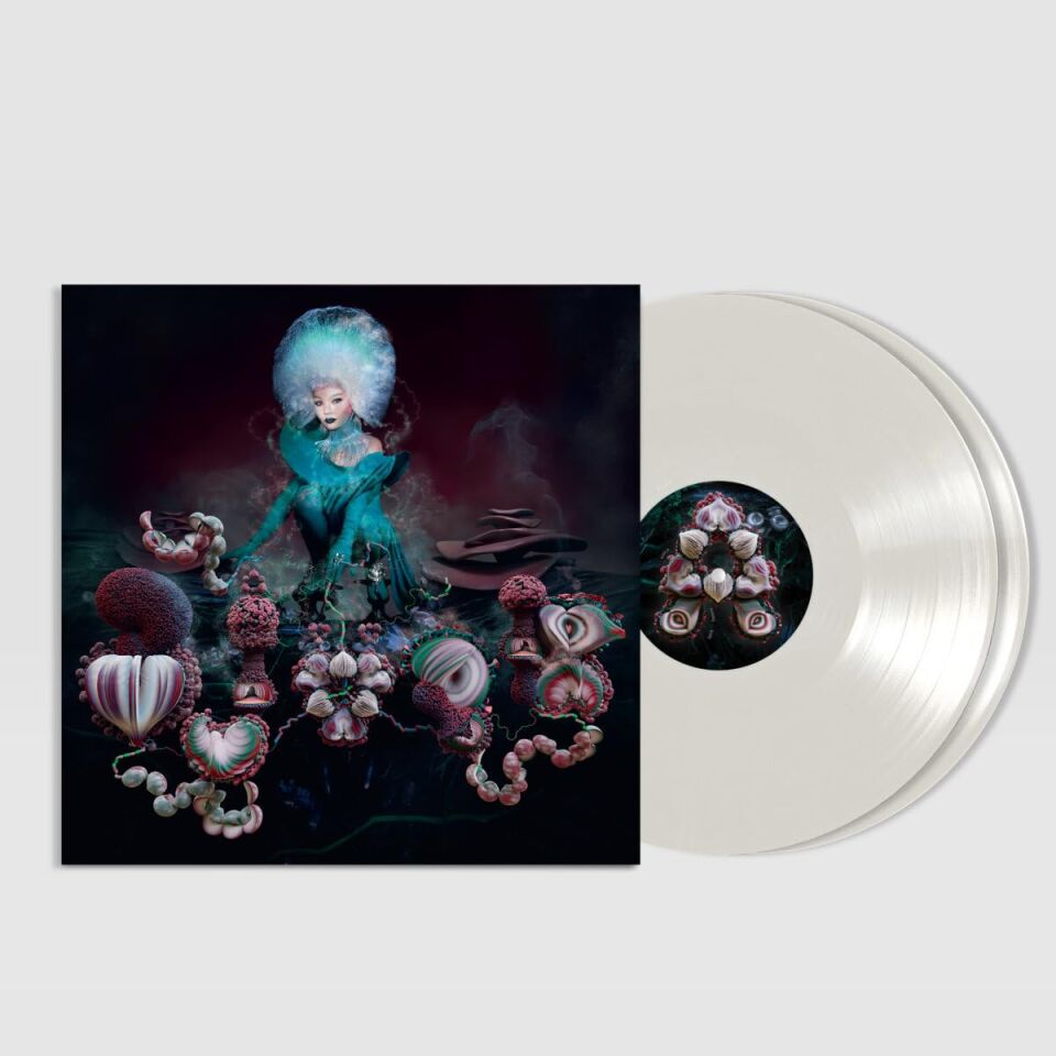 BJÖRK - FOSSORA (2022) - 2LP 2023 LTD EDT TRANSPARENT WHITE COLOURED SIFIR PLAK