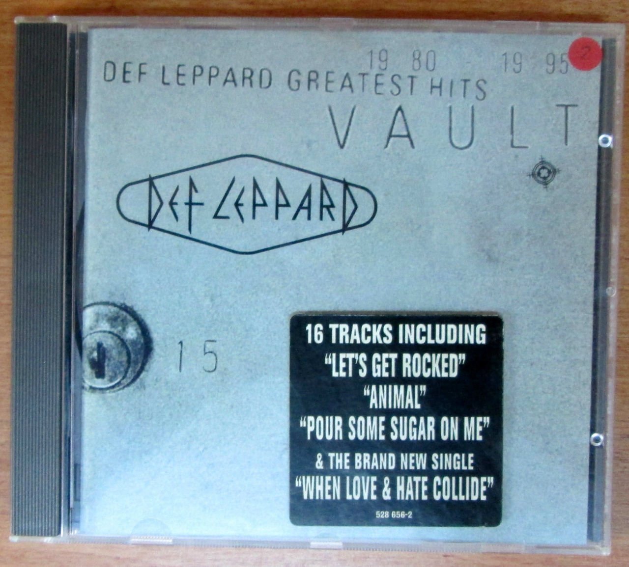DEF LEPPARD - VAULT GREATEST HITS 1995 CD 2.EL