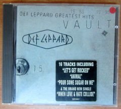DEF LEPPARD - VAULT GREATEST HITS 1995 CD 2.EL