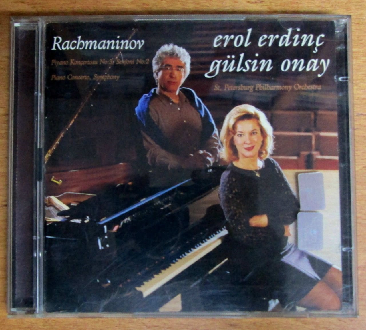 EROL ERDİNÇ GÜLSİN ONAY - RACHMANINOV 2CD 2.EL