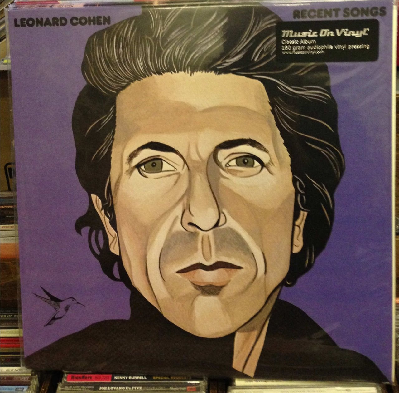 LEONARD COHEN - RECENT SONGS 180GR LP SIFIR