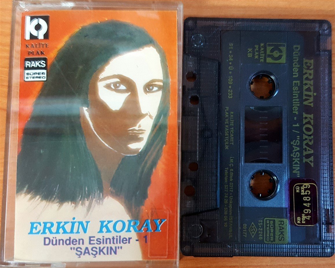 ERKİN KORAY - DÜNDEN ESİNTİLER-1 / ŞAŞKIN KASET 2.EL