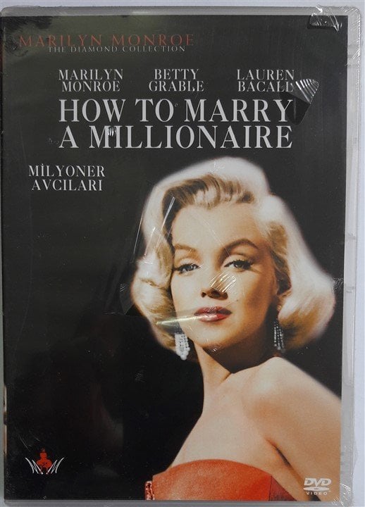 MİLYONER AVCILARI - HOW TO MARRY A MILLIONAIRE - MARILYN MONROE - BETTY GRABLE - JEAN NEGULESCO - DVD 2.EL