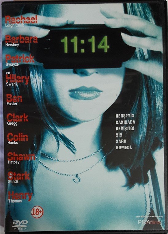 11:14 - RACHEL LEIGH COOK - BARBARA HERSHEY - PATRICK SWAYZE - HILARY SWANK - DVD 2.EL