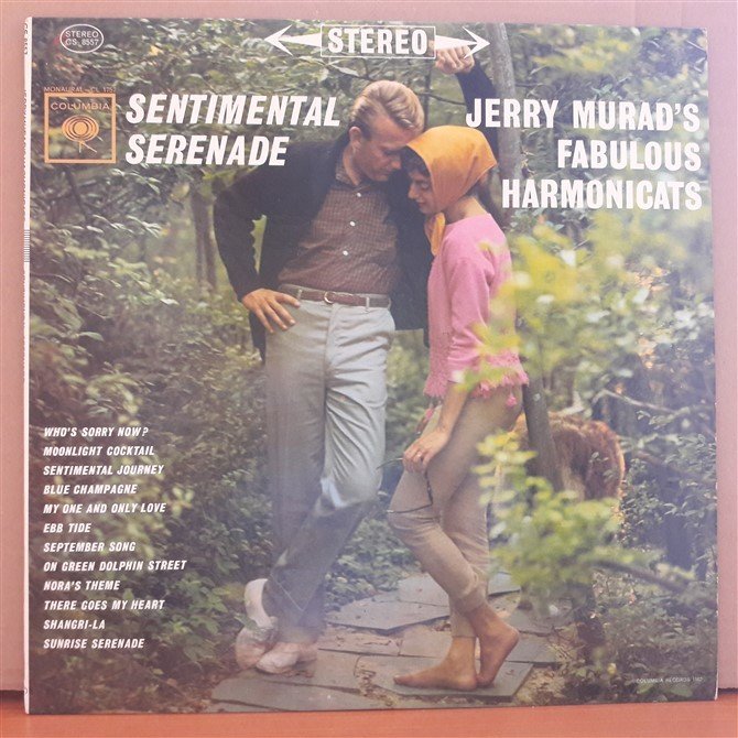 SENTIMENTAL SERENADE - JERRY MURAD'S FABULOUS HARMONICATS - LP 2.EL PLAK
