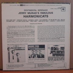 SENTIMENTAL SERENADE - JERRY MURAD'S FABULOUS HARMONICATS - LP 2.EL PLAK