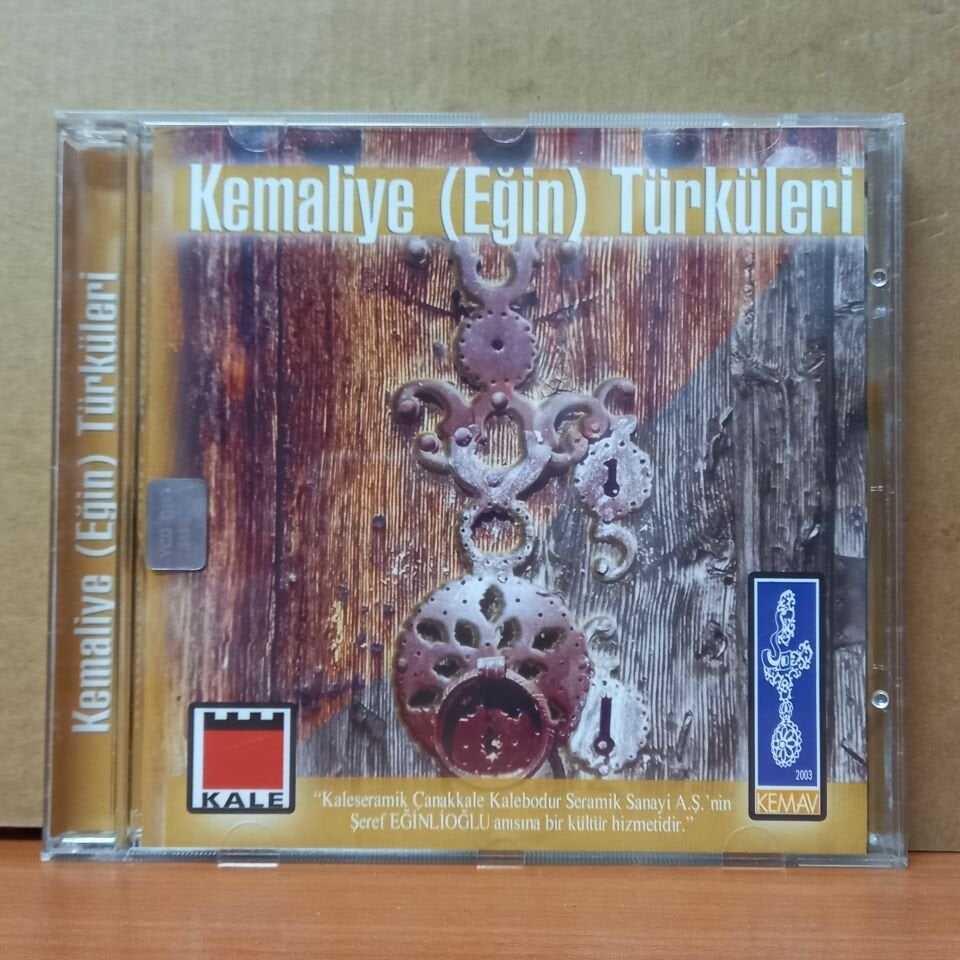 KEMALİYE (EĞİN) TÜRKÜLERİ - CD 2.EL