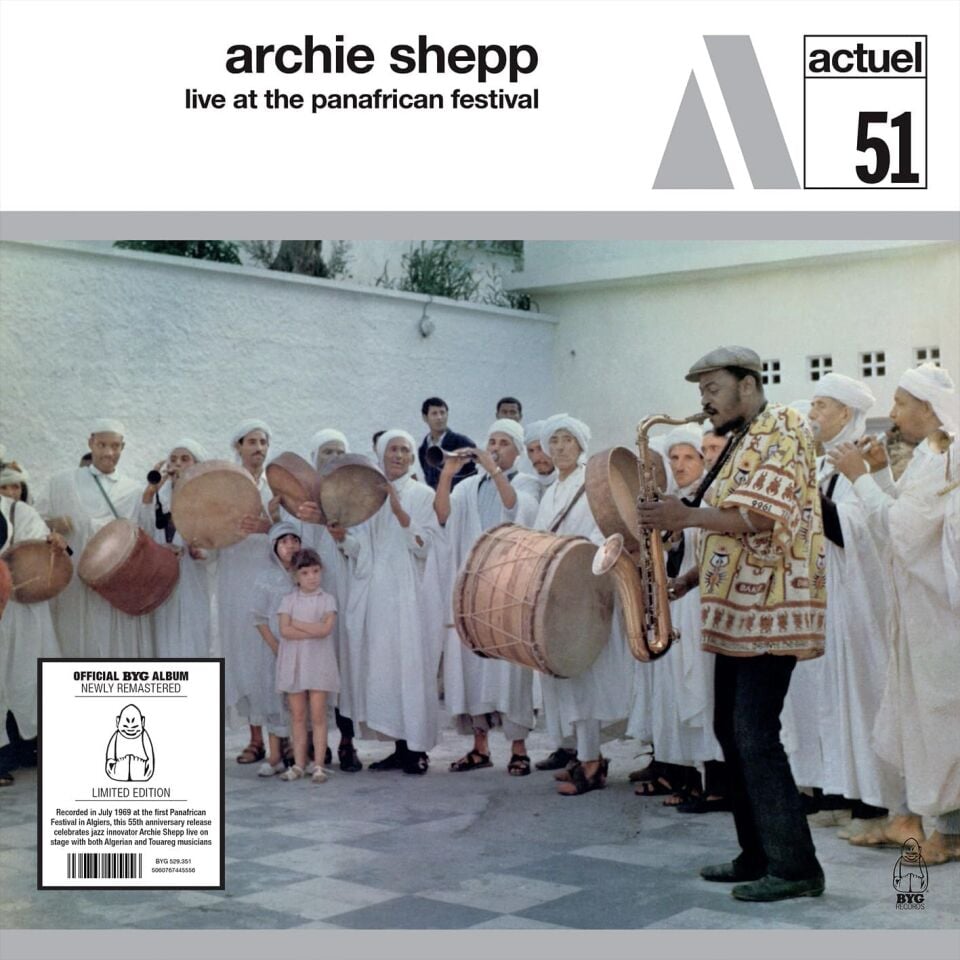 ARCHIE SHEPP - LIVE AT THE PANAFRICAN FESTIVAL (1971) - LP 180GR 2024 EDITION SIFIR PLAK