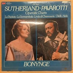 JOAN SUTHERLAND & LUCIANO PAVAROTTI - OPERATIC DUETS (1977) ESKİ BASKI SIFIR PLAK