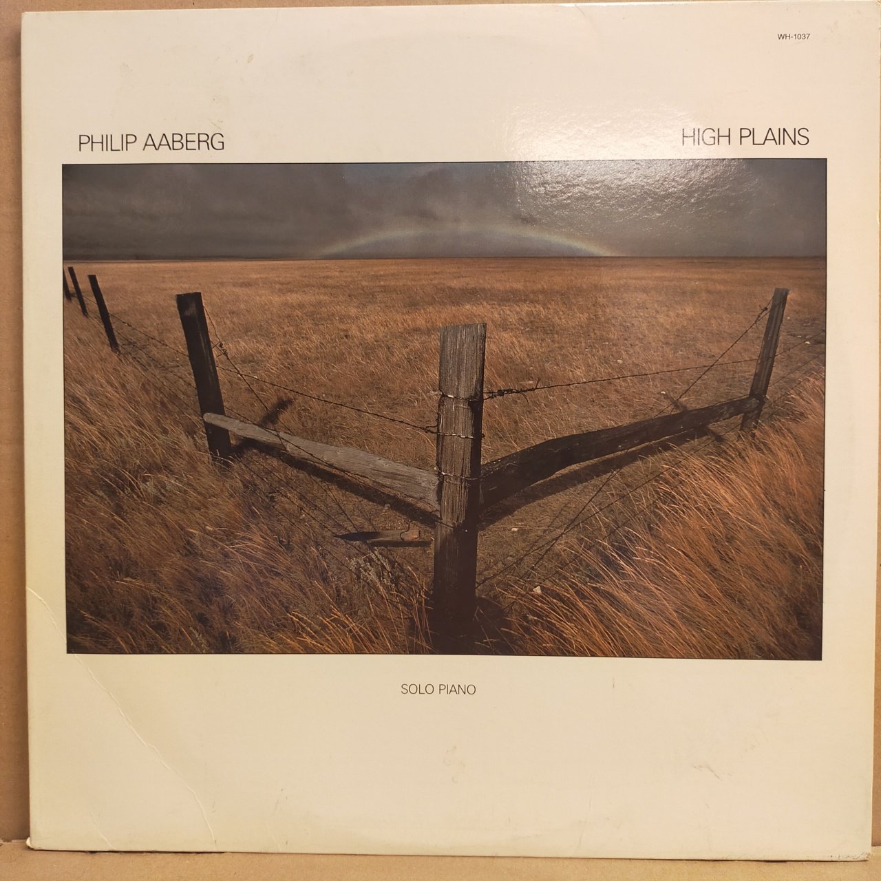 PHILIP AABERG - HIGH PLAINS (1985) - LP PIANO NEW AGE / WINDHAM HILL 2.EL PLAK