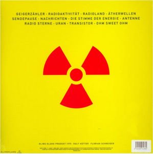KRAFTWERK – RADIO-AKTIVITÄT (1975) LP 2020 REISSUE SPECIAL EDITION YELLOW COLORED VINYL SIFIR PLAK