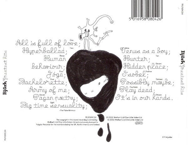 BJÖRK – GREATEST HITS (2002) - CD REISSUE JEWEL CASE AMBALAJINDA SIFIR
