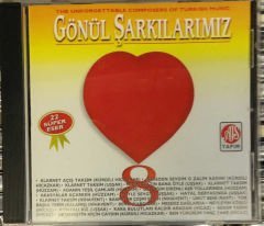 GÖNÜL ŞARKILARIMIZ 8 CD TÜRK SANAT MÜZİĞİ 2.EL