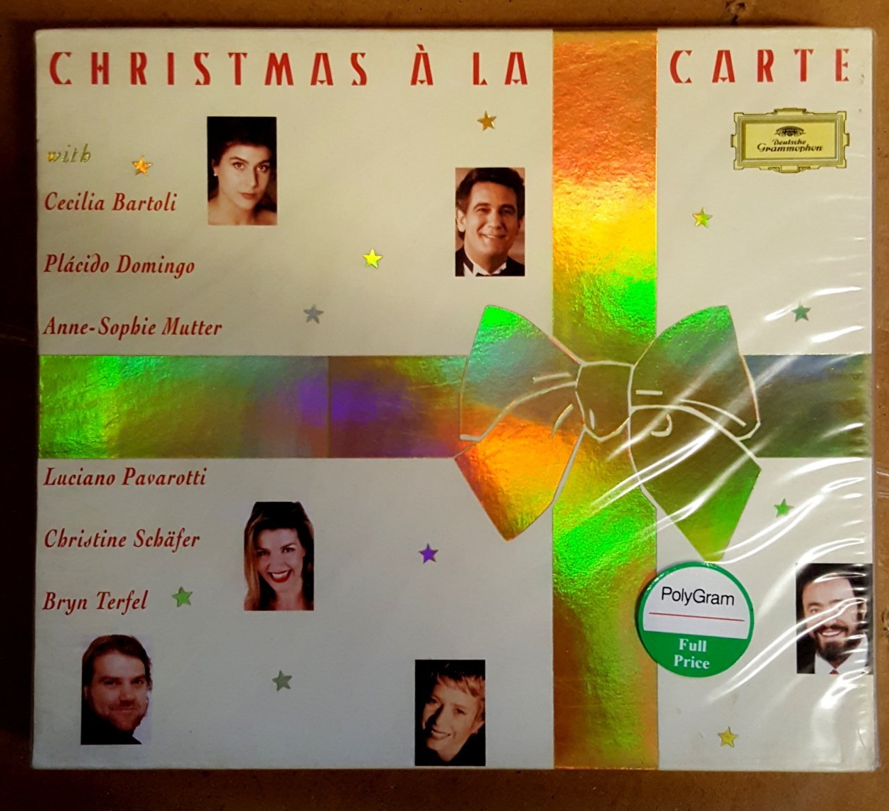 CHRISTMAS A LA CARTE - BARTOLI DOMINGO PAVAROTTI - CD DEUTSCHE GRAMMOPHON SIFIR