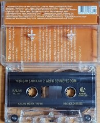 YEŞİLÇAM ŞARKILARI 2 / ARTIK SEVMEYECEĞİM / BEHİYE AKSOY, SADRİ ALIŞIK, ŞÜKRAN AY, ESİN ENGİN, HANDE KARA, EMEL SAYIN, SEVİM TUNA (2006) KALAN MÜZİK KASET 2.EL