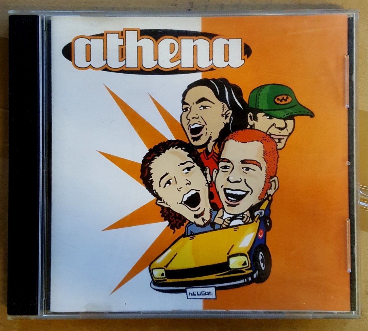 ATHENA - SAME TITLE / HOLİGAN (1998) - CD NUMBER ONE İLK BASKI 2.EL