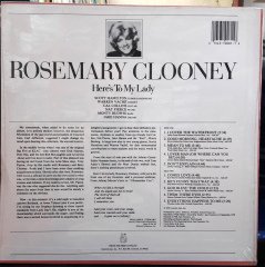 ROSEMARY CLOONEY - HERE'S TO MY LADY (1979) - PLAK SIFIR