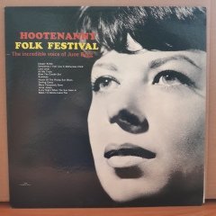 HOOTENANNY FOLK FESTIVAL - THE INCREDIBLE VOICE OF JUNE BUGG - LP 2.EL PLAK