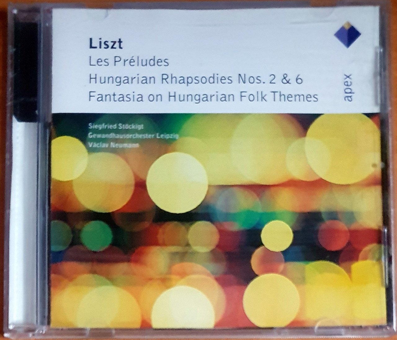 LISZT - LES PRELUDES / HUNGARIAN RHAPSODIES 2 & 6 (2001) - CD 2.EL
