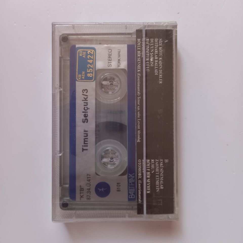 TİMUR SELÇUK - 3 (1987) - KASET SIFIR