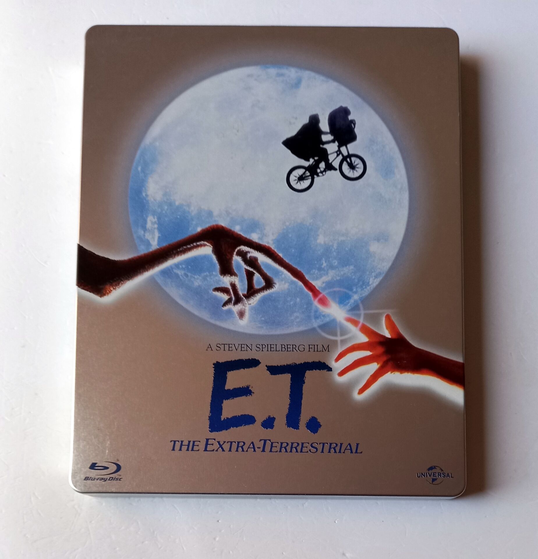E.T. THE EXTRA-TERRESTRIAL - HENRY THOMAS, DREW BARRYMORE- YÖN.: STEVEN SPIELBERG - BLU-RAY 4K STEELBOOK METAL KUTU 2.EL TÜRKÇE ALTYAZI YOKTUR