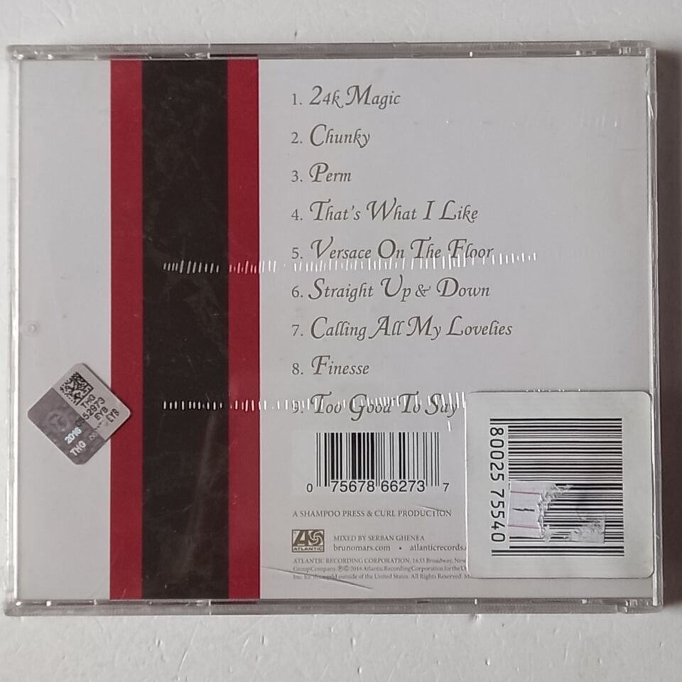 BRUNO MARS – XXIVK MAGIC (2016) - CD AMBALAJINDA SIFIR