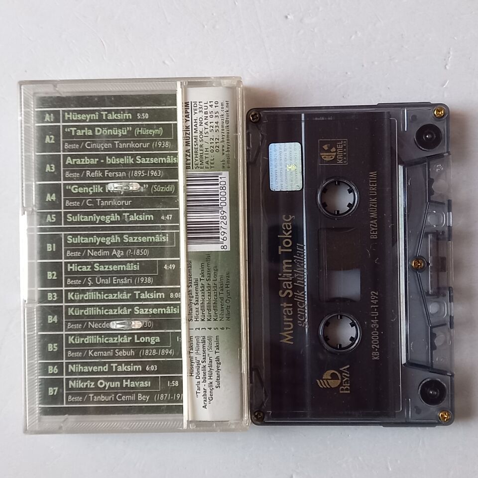 MURAT SALİM TOKAÇ - GENÇLİK HÜLYALARI (2000) - KASET 2.EL