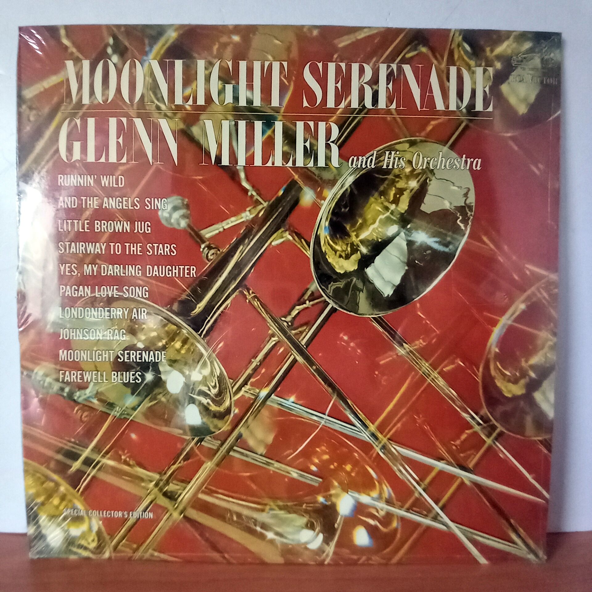 GLENN MILLER AND HIS ORCHESTRA – MOONLIGHT SERENADE (1965) - LP DÖNEM BASKI SIFIR PLAK